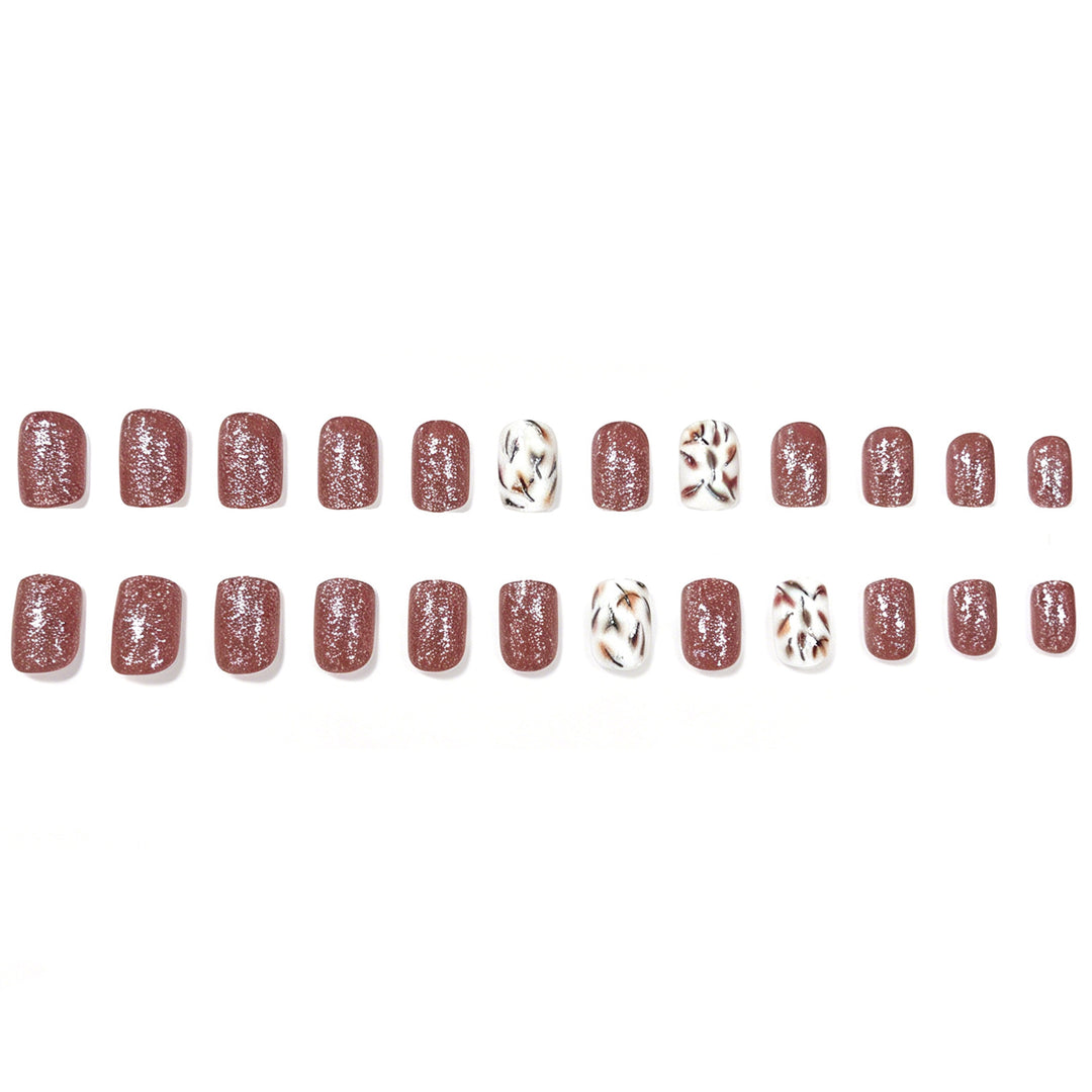 Decorative Fall-Inspired Nail Art Kalsten