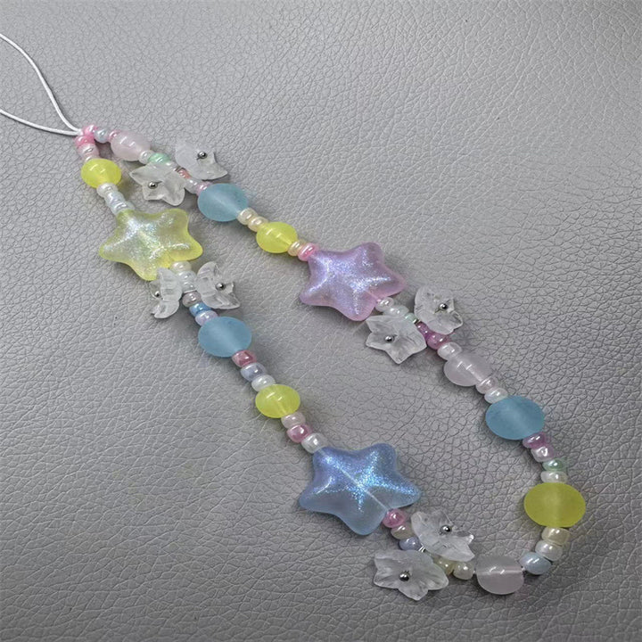 Decorative Star Beaded Eyewear Lanyard Kalsten
