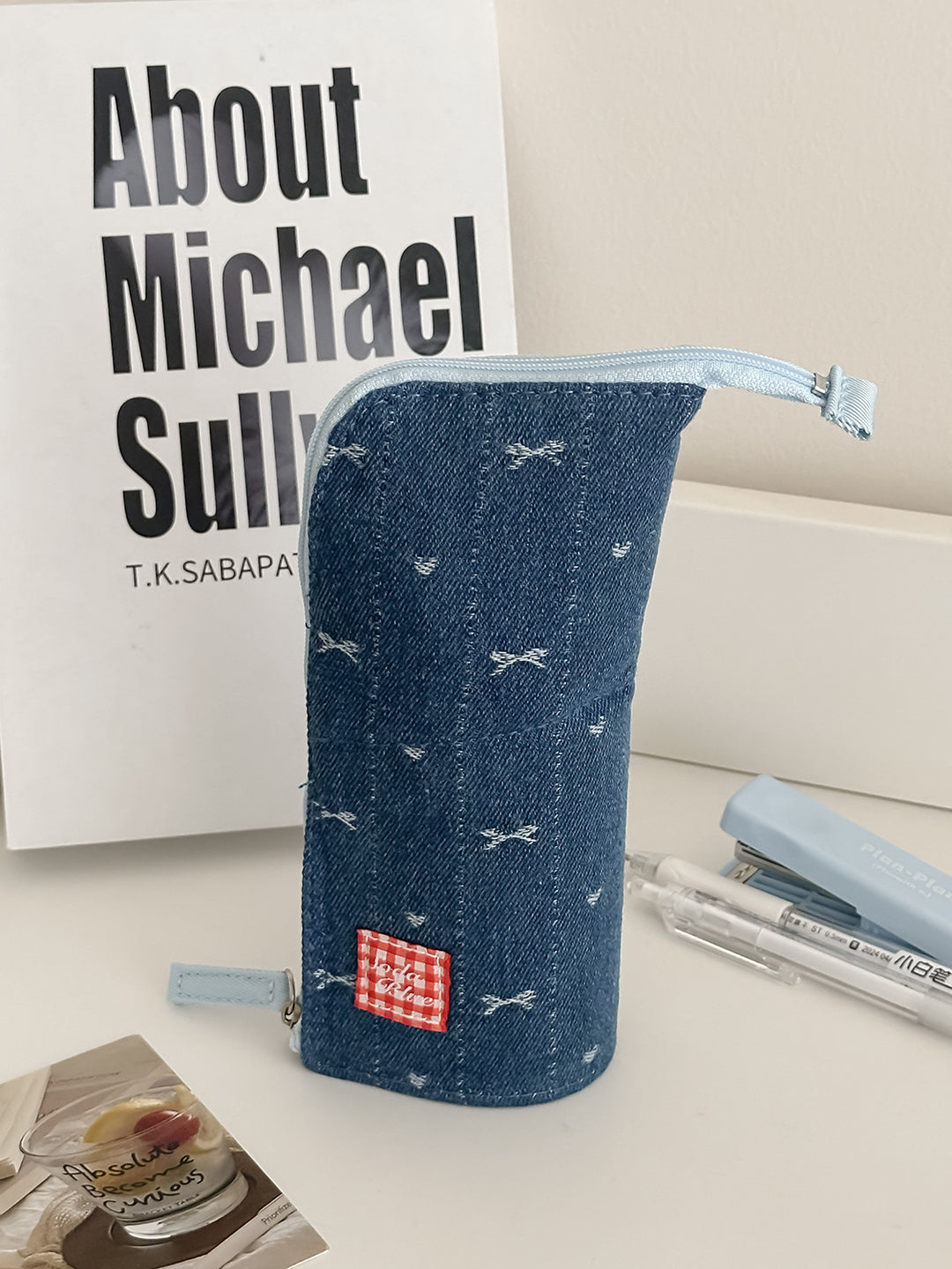 Denim Pencil Case