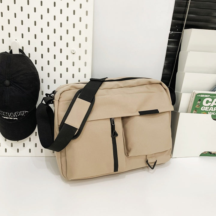 Multi-Compartment Laptop Messenger Bag