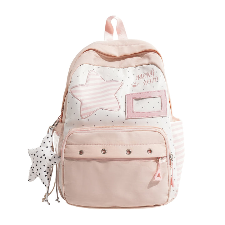 Trendy Star-Embellished Backpack Kalsten
