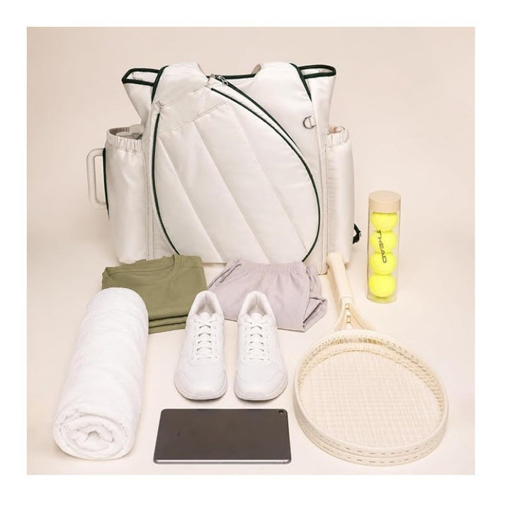Versatile Quilted Tennis Tote Kalsten