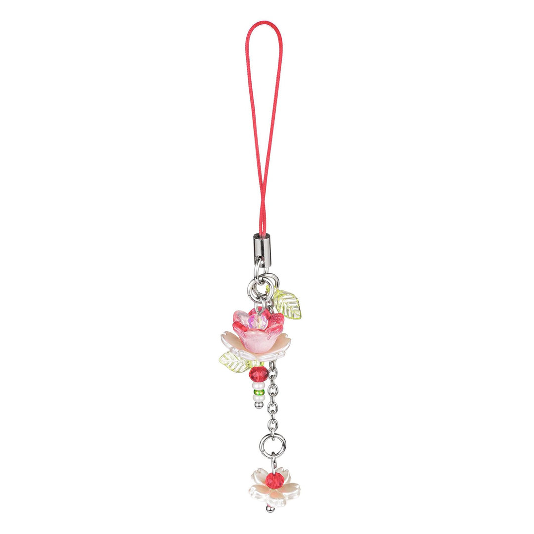 Decorative Floral Charm Keychain Kalsten