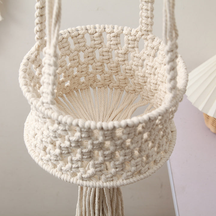 Decorative Macrame Hanging Planter Kalsten
