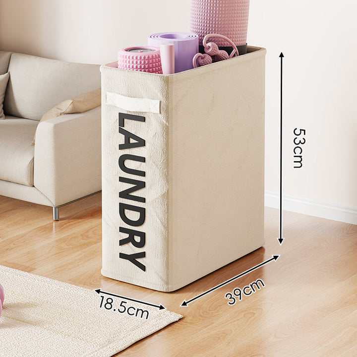 Rolling Double-Compartment Sports Equipment Storage Hamper Organizer