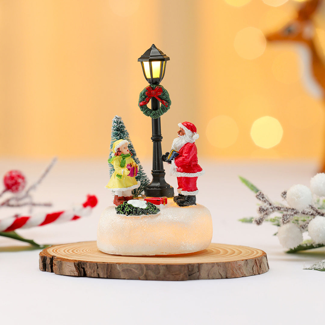 LED Light-Up Snowman Figurine Kalsten