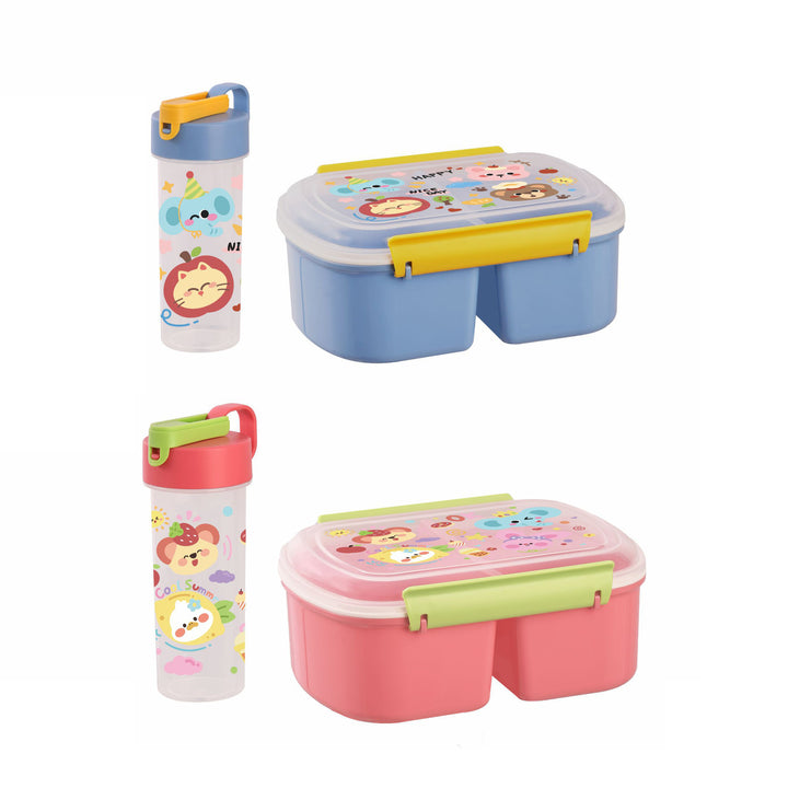 Fun-Themed Multi-Compartment Bento Box
