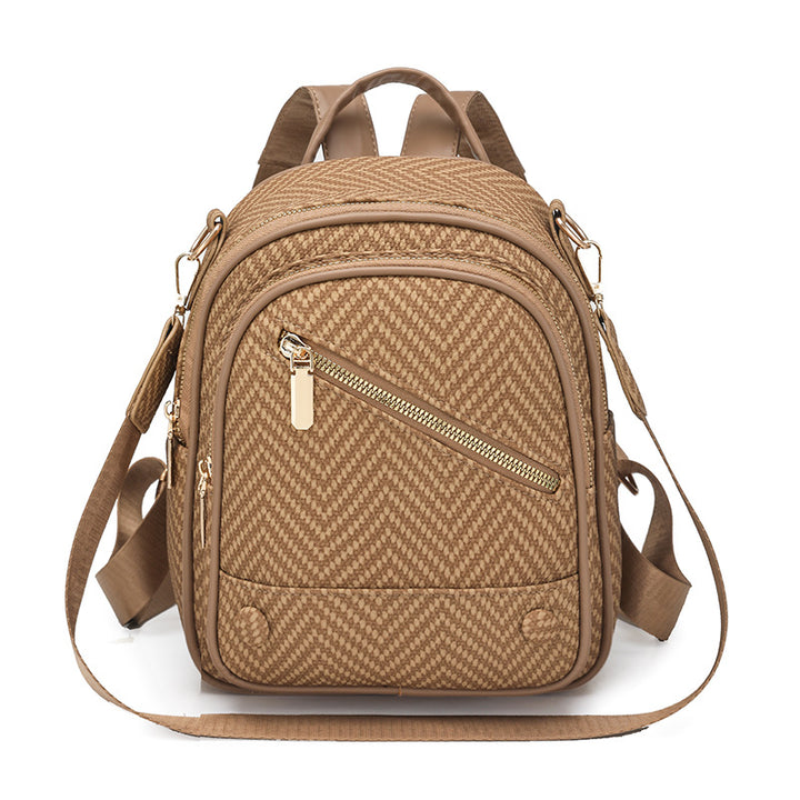 Chic Textured Backpack Kalsten