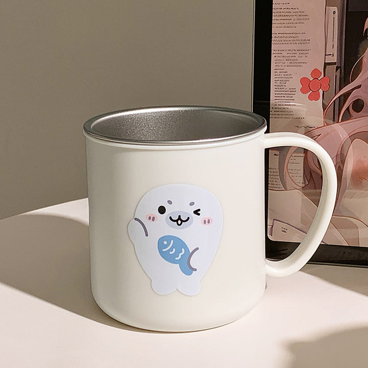 Funny mug with cute seal motif Kalsten