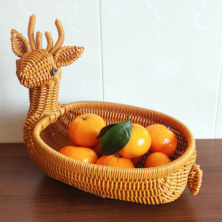 Decorative Woven Duck-Shaped Basket Kalsten