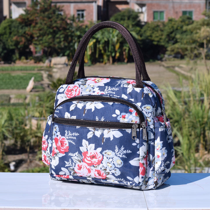 Cat Pattern Insulated Lunch Tote Kalsten