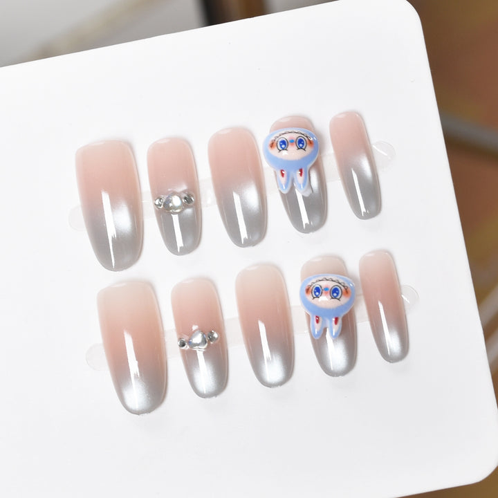 Premium Jellyfish-Themed Press-On Nail Set Kalsten