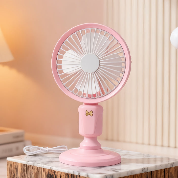 Women portable table fan with versatile tilt adjustment Kalsten
