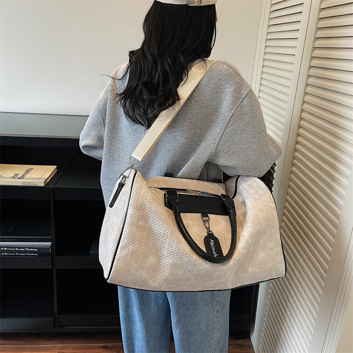 Multi-Functional Woven Travel Duffle Bag Kalsten