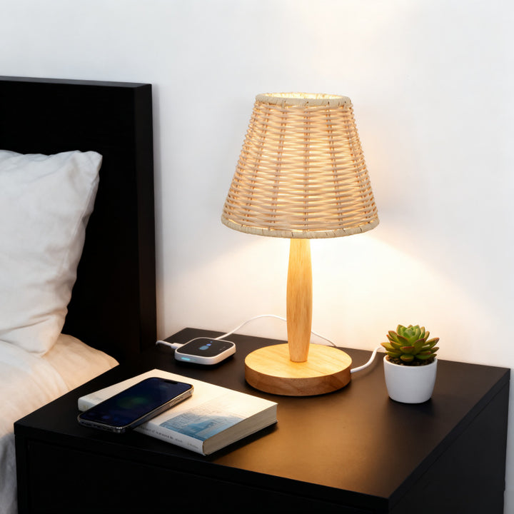 Woven Table Lamp Kalsten