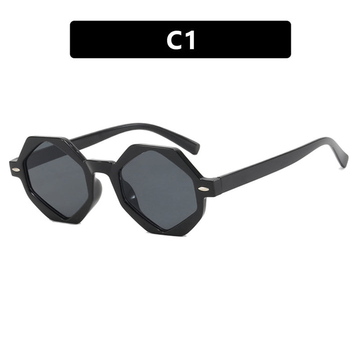 Ladies trendy sunglasses in modern octagonal design Kalsten