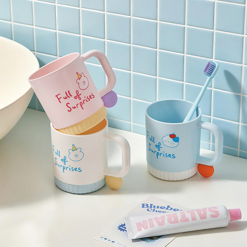 Funny ceramic mug with cheerful character design Kalsten