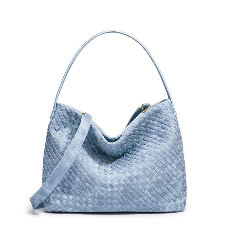 Contemporary Woven Hobo Bag Kalsten