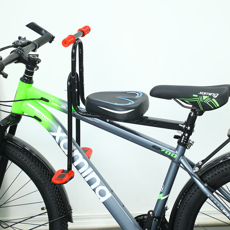 adjustable padded child bicycle passenger seat with safety armrest Kalsten