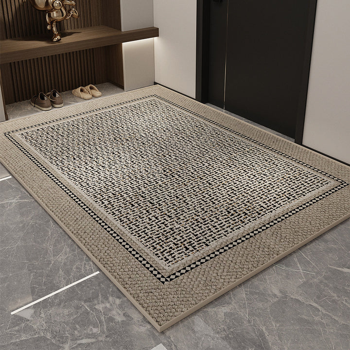 Elegant Tropical-Themed Entryway Mat Kalsten