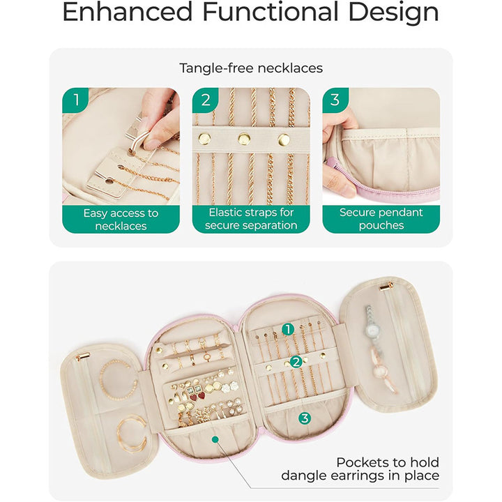 Elegant Jewelry Organizer with Modular Design Kalsten