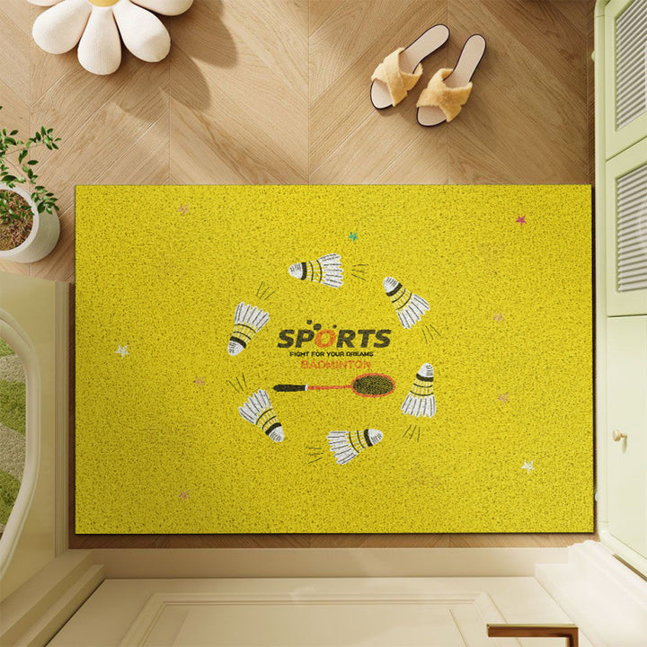 Sports-Themed Entrance Mat