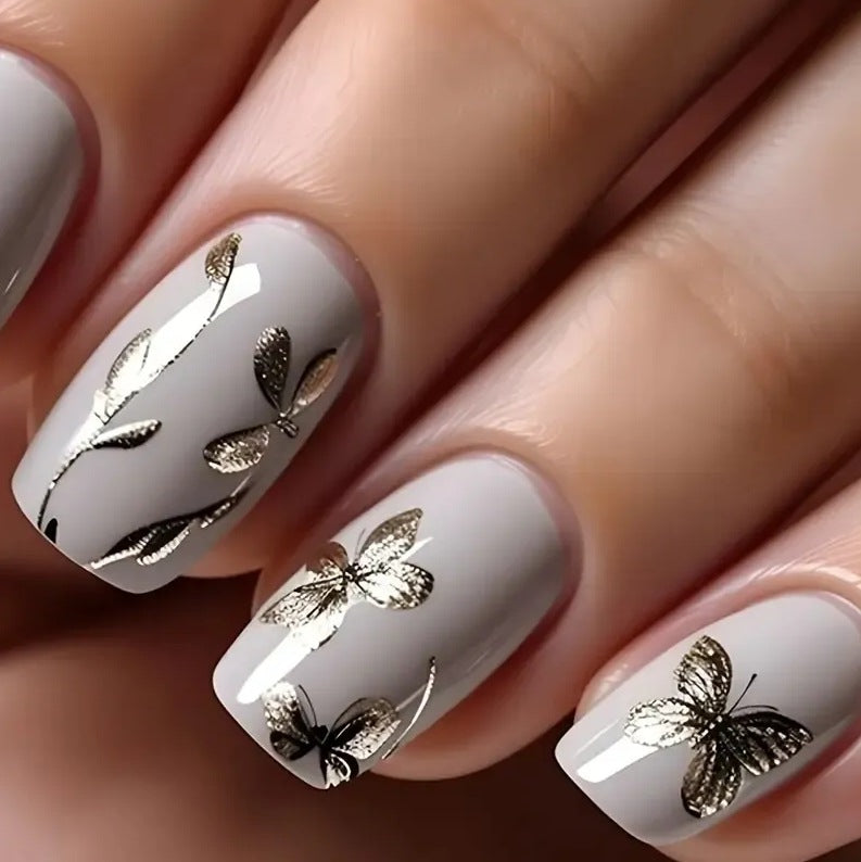 Butterfly Nail Art Kalsten