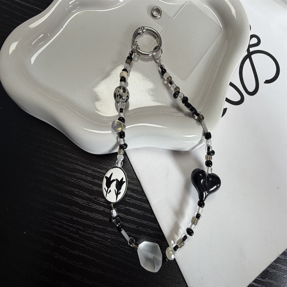 Decorative Heart Charm Keychain Kalsten 1790135766