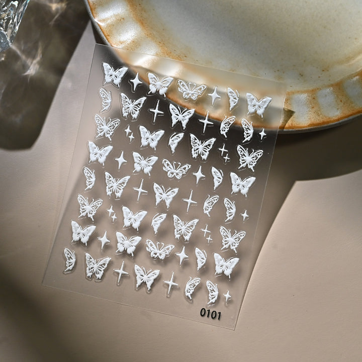 Butterfly Nail Art Stickers