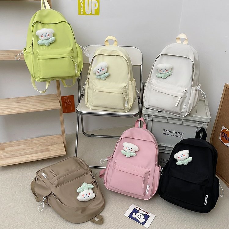 Cute Plush Flower Backpack Kalsten
