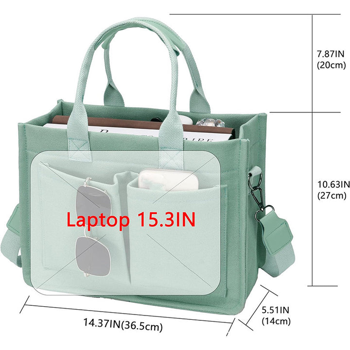 Multifunctional tote bag with separate compartments Kalsten