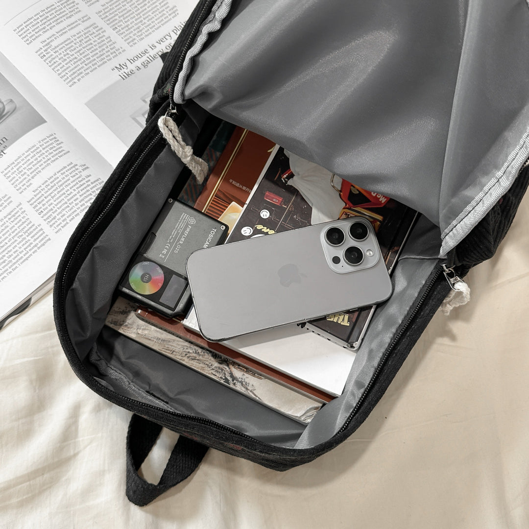 Backpack with Playful Fruit Pattern Kalsten
