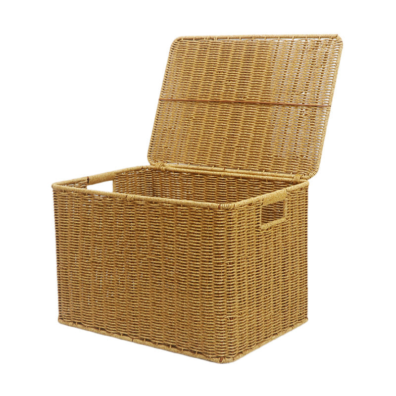 Practical storage basket with lid Kalsten