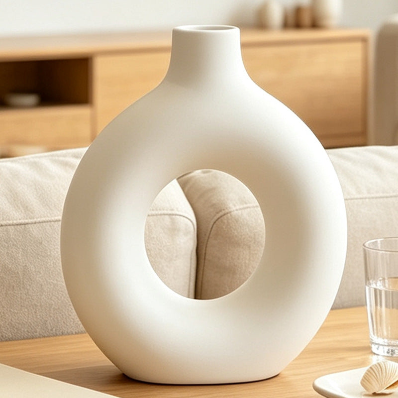 Modern Minimalist Round Vase Kalsten
