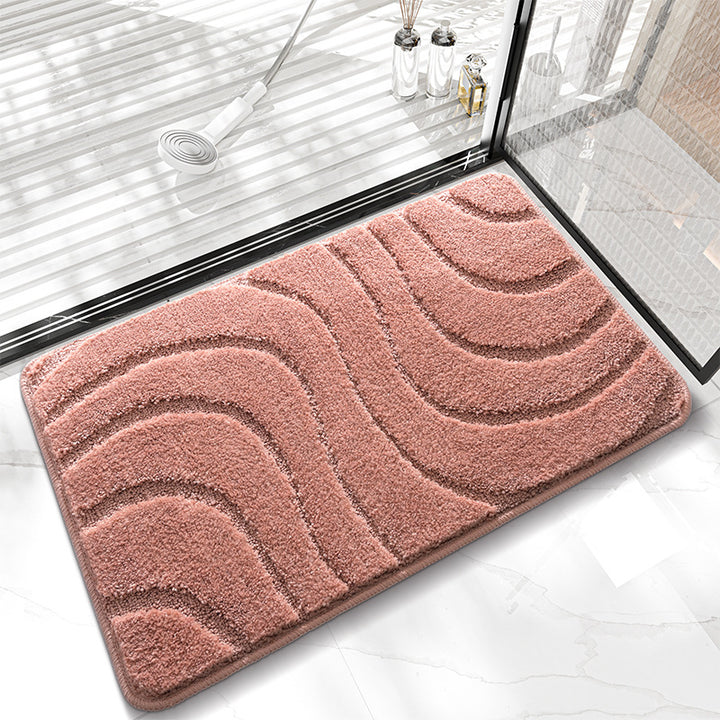 Soft Textured Memory Foam Bath Mat Kalsten