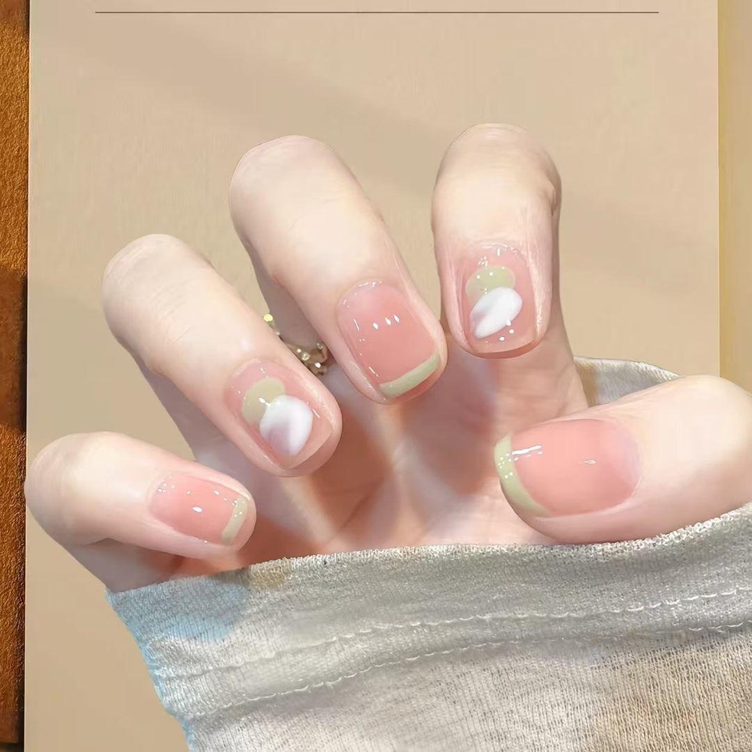 Artistic 3D Floral Nail Extensions