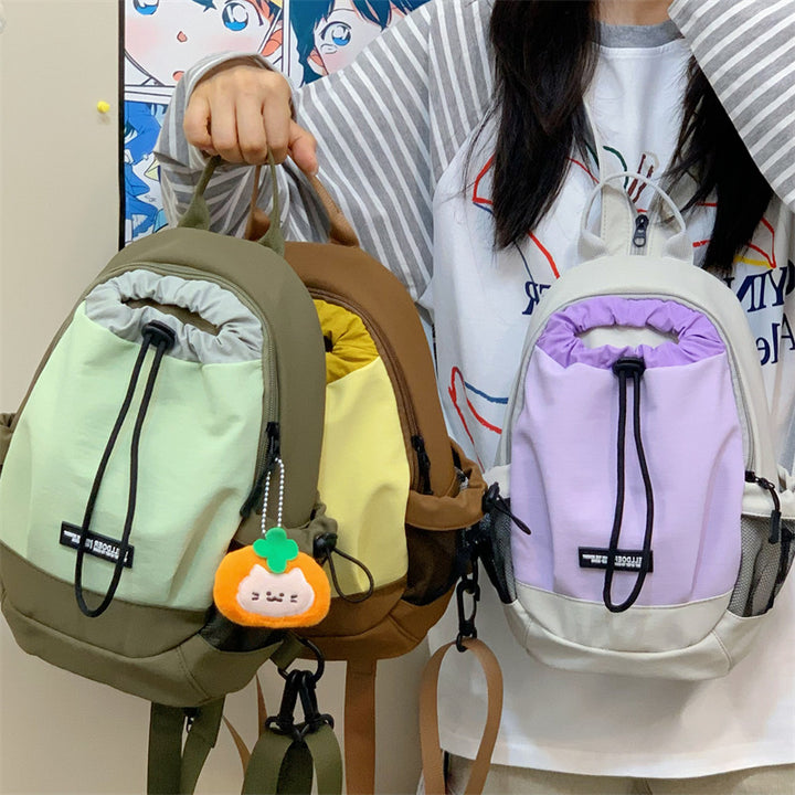 Drawstring Closure Casual Backpack Kalsten