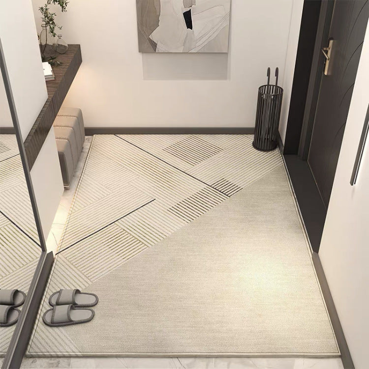 Geometric Patterned Non-Slip Entrance Mat