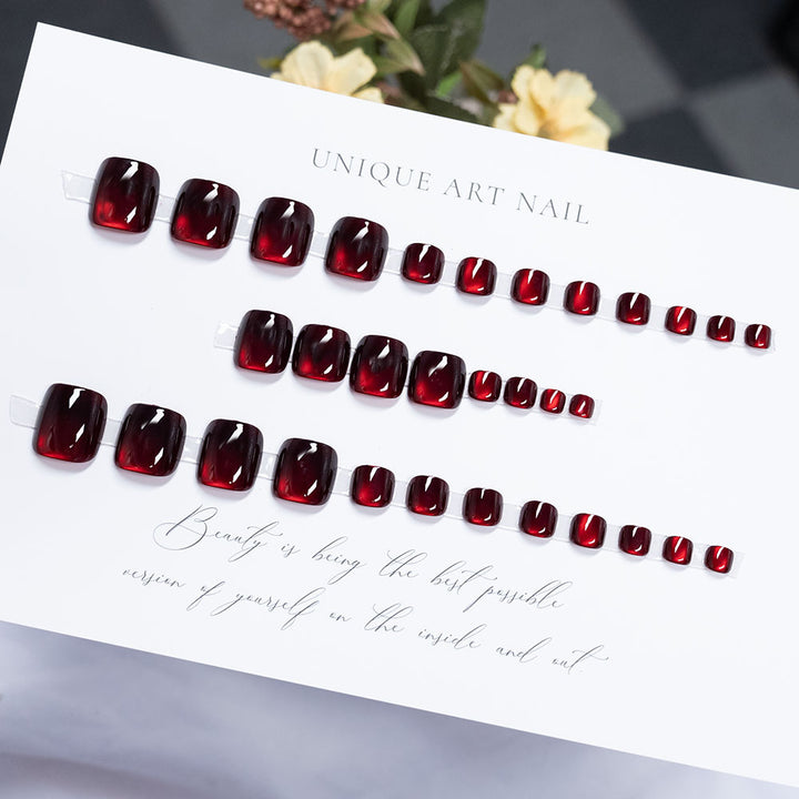 Elegant Metallic Nail Art