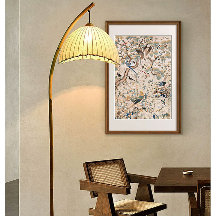Framed nature-inspired artworks