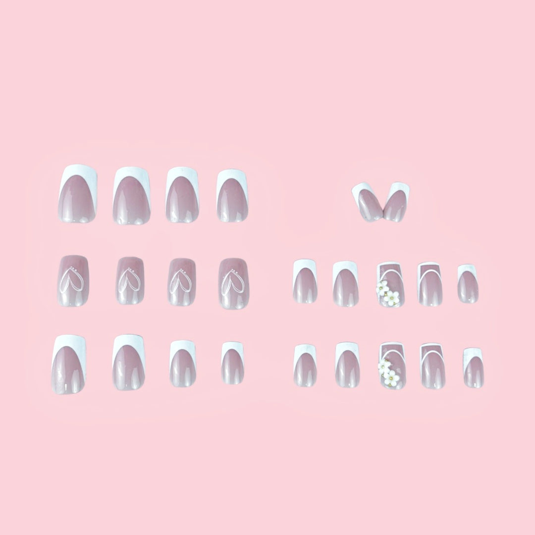 Decorative Press-On Nail Design Kalsten