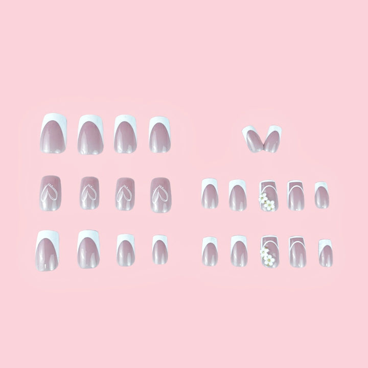 Decorative Press-On Nail Design Kalsten