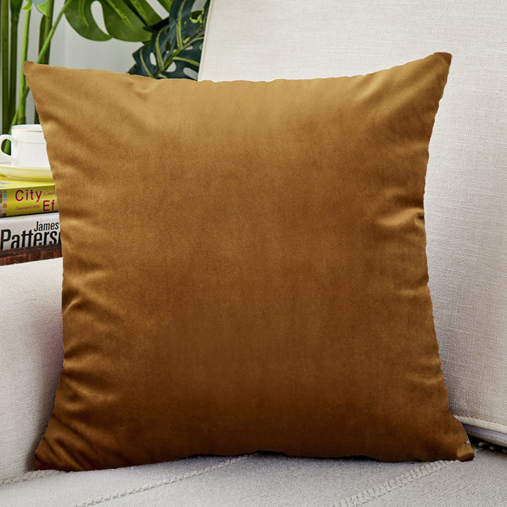 Luxurious velvet cushion cover with soft filling Kalsten
