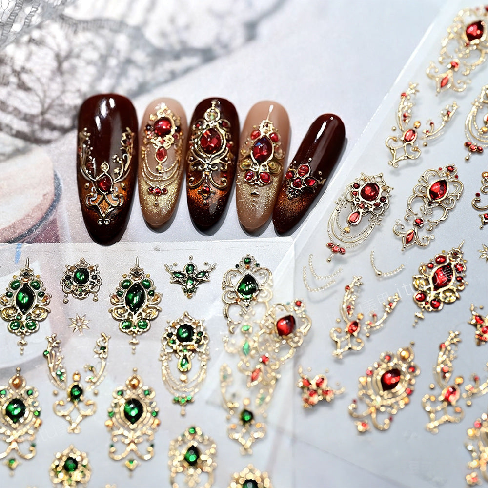 Luxurious Nail Art Gem Embellishments