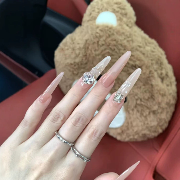 Decorative Stiletto Nail Art Extensions