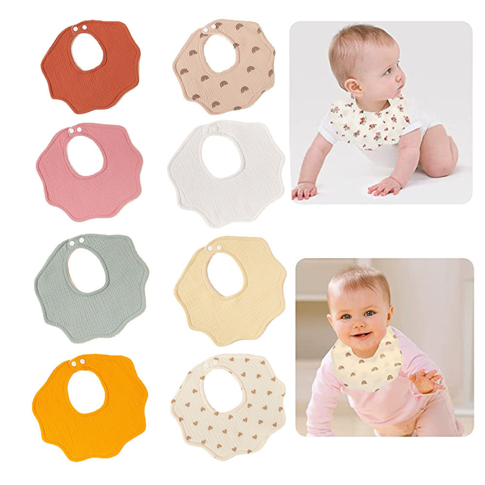 Soft Muslin Baby Feeding Bib kalsten