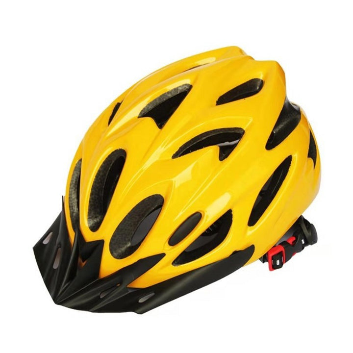 ventilated in-mold mountain cycling helmet with detachable visor and micro-adjust fit Kalsten