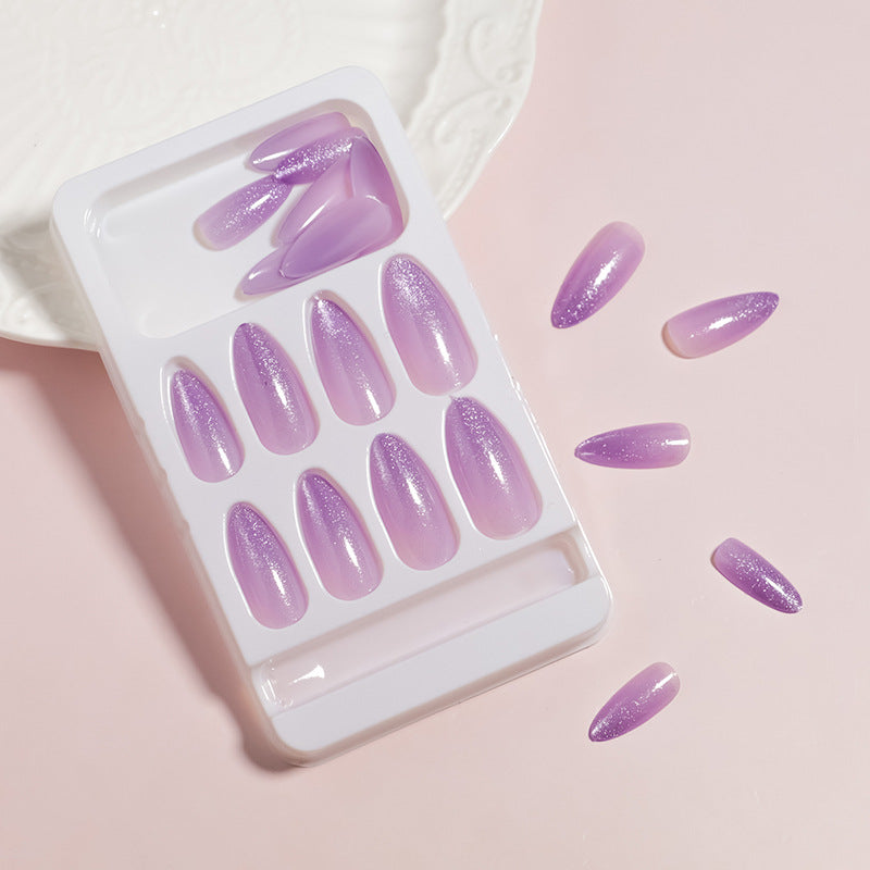 Glossy Ombre Stiletto Press-On Nail Set Kalsten