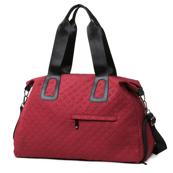 Durable Quilted Travel Duffel Bag Kalsten