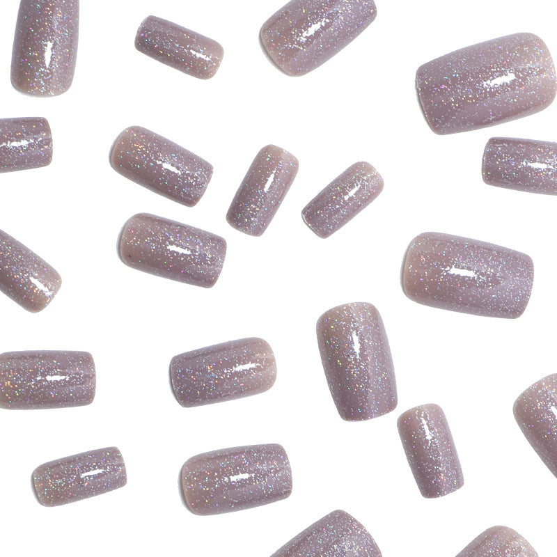 Glamorous Glittering Press-On Nails Kalsten
